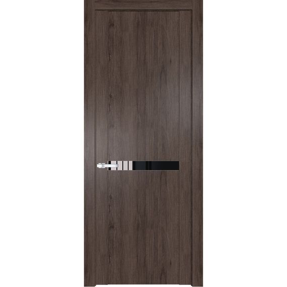 Межкомнатная дверь Profil Doors 1.4N дуб тобакко остеклённая