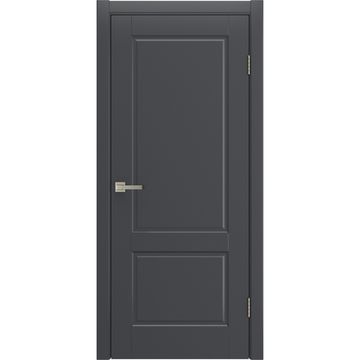 Межкомнатная дверь Патриция графитовая эмаль RAL 7024 глухая