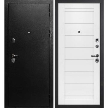 Входная дверь С-1 титан чёрный панель сборная