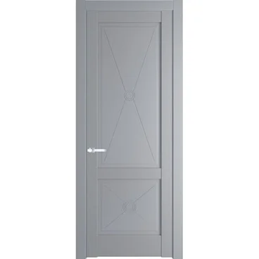 Межкомнатная дверь 1.2.1PM смоки глухая