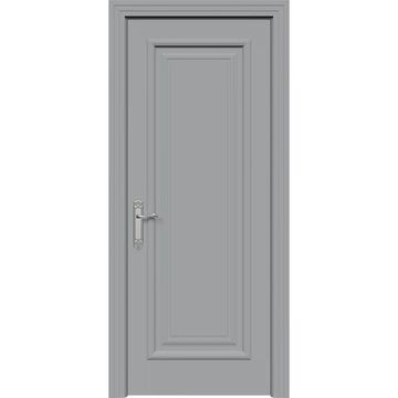 Межкомнатная дверь эмаль Прованс серая глухая