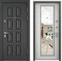 Входная стальная дверь Torex Professor 4+ PK-4N тёмный пепел PK-11N шамбори светлый