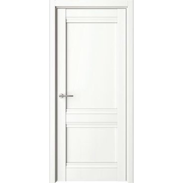 Межкомнатная дверь Рим винил белый глухая
