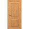 Межкомнатная дверь экошпон Сибирь 42002 орех светлый глухая