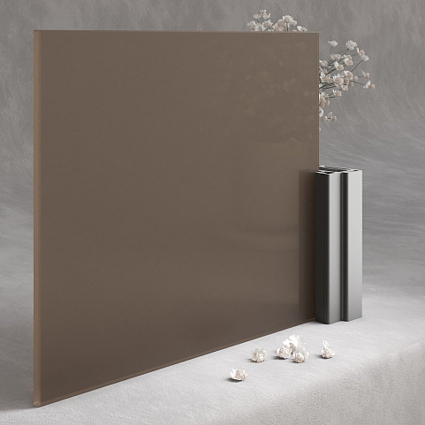 Стекло бронзовое матовое