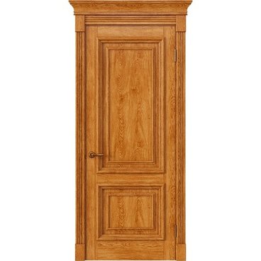 Межкомнатная дверь массив дуба Alvero Екатерина дуб натуральный патина глухая