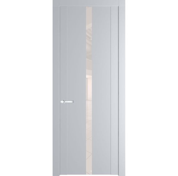 Межкомнатная дверь 1.8P лайт грей остеклённая