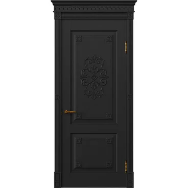 Межкомнатная дверь массив дуба Viporte Флоренция Декор арабика глухая