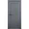 Межкомнатная дверь экошпон Кобальт 26.1 антрацит глухая
