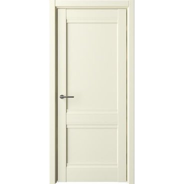 Межкомнатная дверь Рим винил ваниль глухая