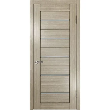 Межкомнатная дверь экошпон Legend ЛУ-22 дуб неаполь с матовым стеклом