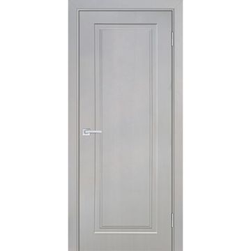 Межкомнатная дверь эмаль Текона Смальта-Лайн 06 агат RAL 7044 глухая