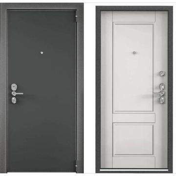 Входная дверь Ultimatum Next темный пепел NC-1 милк матовый