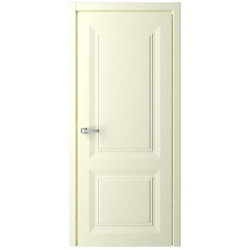 Межкомнатная дверь эмаль Стиль Богема слоновая кость глухая
