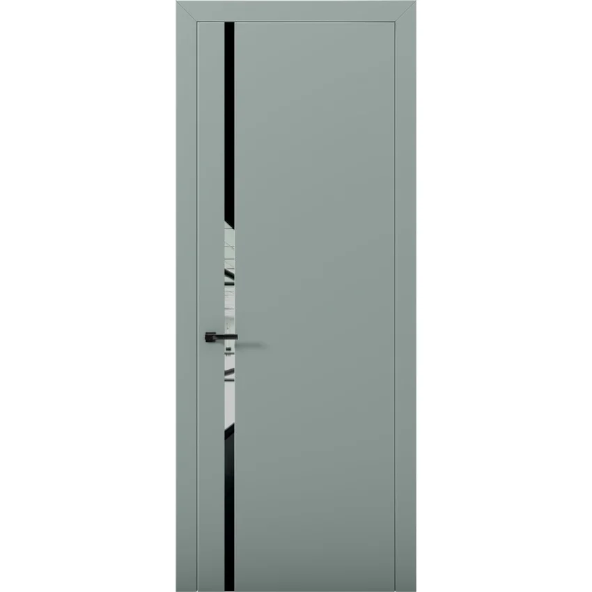 Межкомнатная дверь Палладий 8 Deep Green со стеклом