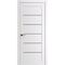 Межкомнатная дверь Porta-220 белая Shellac White со стеклом