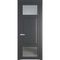 Межкомнатная дверь 1.3.4PD графит остеклённая