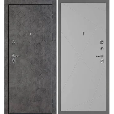 Входная дверь Тетра-126 панель фрезерованная