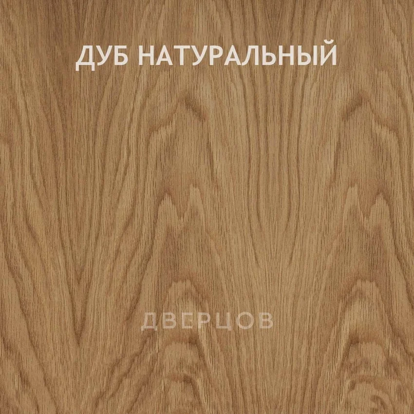 Межкомнатная дверь массив дуба без сучка Дверцов Кастро остеклённая дуб табак