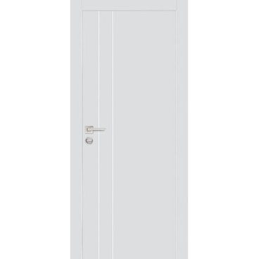 Межкомнатная дверь экошпон Profilo Porte PX-14 агат с алюминиевой кромкой с 4-х сторон