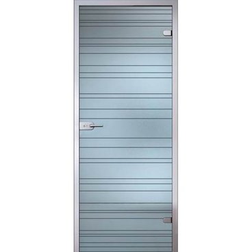 Межкомнатная стеклянная дверь АКМА Грация беcцветное матовое