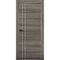 Межкомнатная дверь Плутоний 4 дуб миндаль глухая