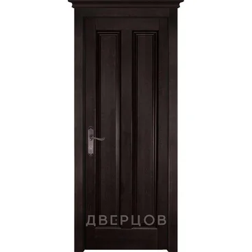 Межкомнатная дверь массив ольхи ОКА Сорренто венге глухая