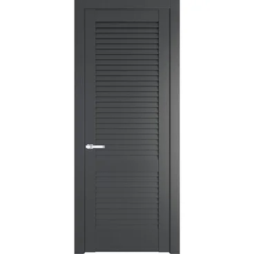 Межкомнатная дверь 1.11P графит глухая
