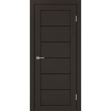 Межкомнатная дверь экошпон Турин 501АПП.1 венге с молдингом