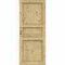 Финская дверь с четвертью массив сосны Традиция прозрачный лак глухая