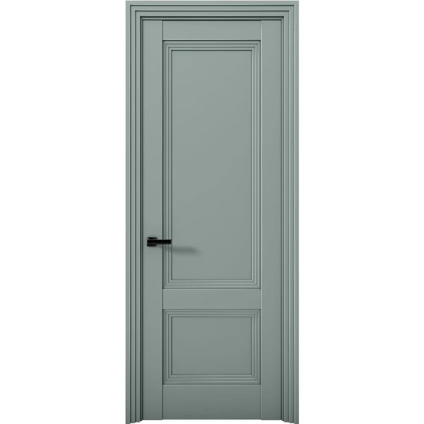 Межкомнатная дверь экошпон Кобальт 39 Deep Green глухая