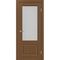 Межкомнатная дверь Тоскана багет 640.21 орех со стеклом