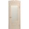 Межкомнатная дверь массив бука Viporte Неаполь ваниль остеклённая
