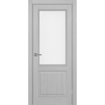 Межкомнатная дверь Тоскана багет 602.21 серый дуб со стеклом