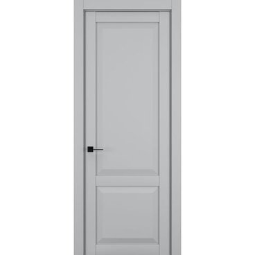 Межкомнатная дверь керамик NC 3 шеллак серый глухая