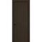 Фото межкомнатной двери керамик MN 4 коричневый глухая