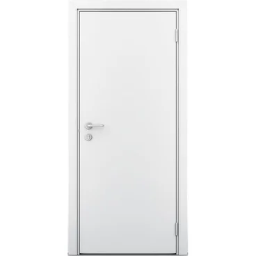 Влагостойкая дверь белая глухая