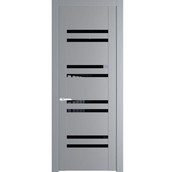 Межкомнатная дверь 1.6P смоки остеклённая