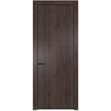 Межкомнатная дверь 13NA дуб тобакко глухая