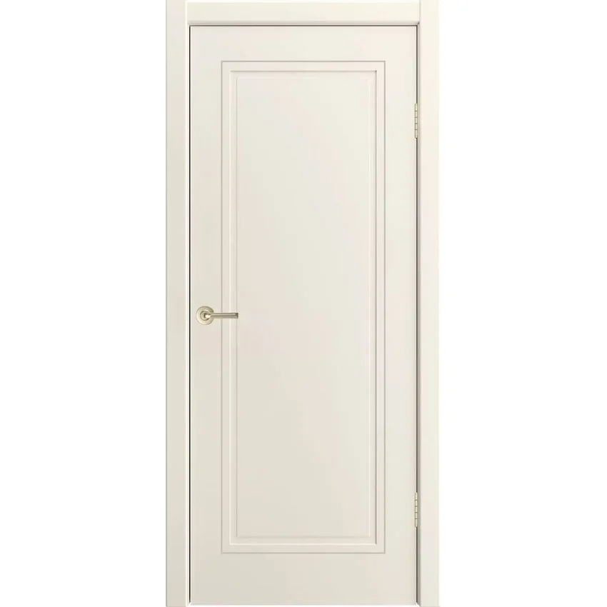 Межкомнатная дверь эмаль Урбан 1 шампань глухая