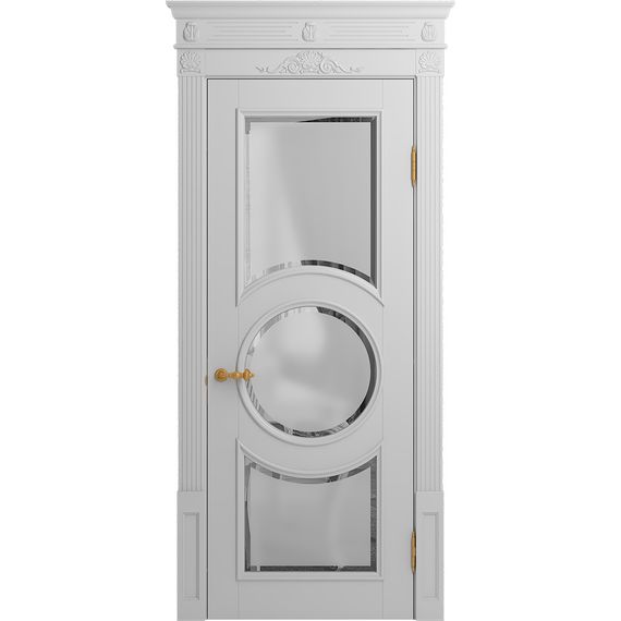 Межкомнатная дверь массив бука Viporte Лацио Амбиенте аворио остеклёние 3