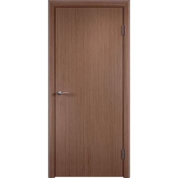 Межкомнатная дверь шпон fine line Гладкая светлый дуб глухая