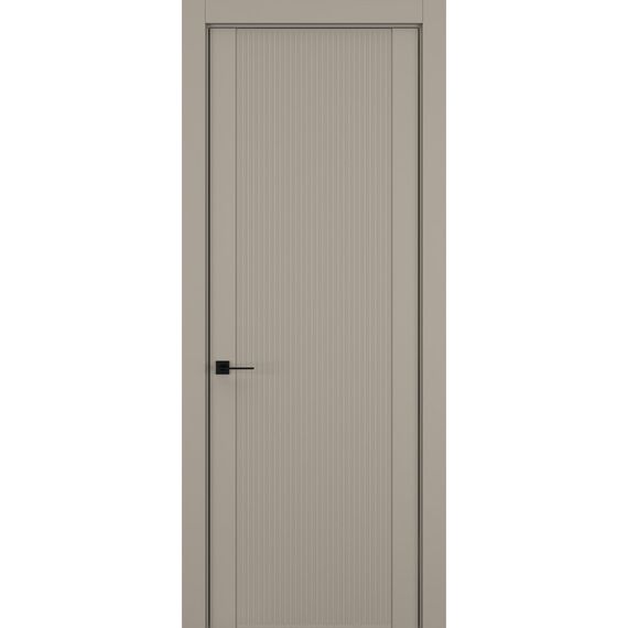 Фото межкомнатной двери керамик FL 2 бежевый глухая