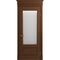 Межкомнатная дверь массив дуба Viporte Классика 1 кофе остеклённая