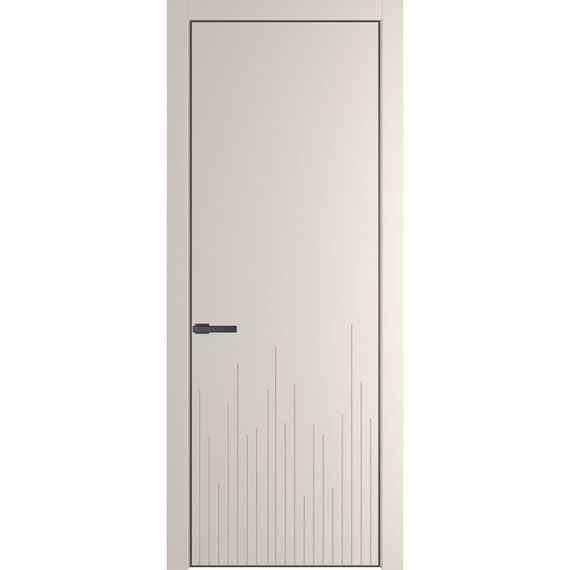 Межкомнатная дверь 7PA кремовая магнолия глухая