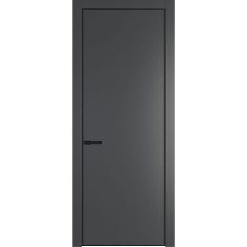 Межкомнатная дверь 1PA графит глухая