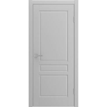 Межкомнатная дверь Бриз светло-серая эмаль глухая