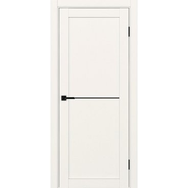 Межкомнатная дверь экошпон Турин 502АПП.11 бежевый с молдингом