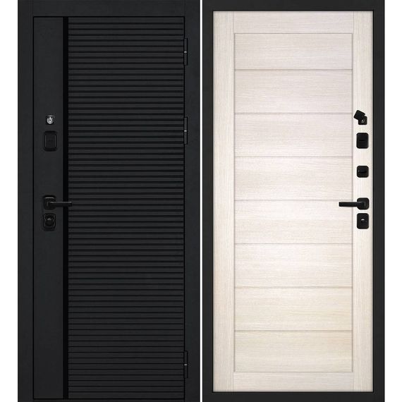 Входная дверь Галактика-173 панель сборная сандал бежевый