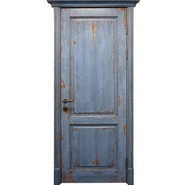 Межкомнатная дверь массив дуба Лофт Ливорно глухая